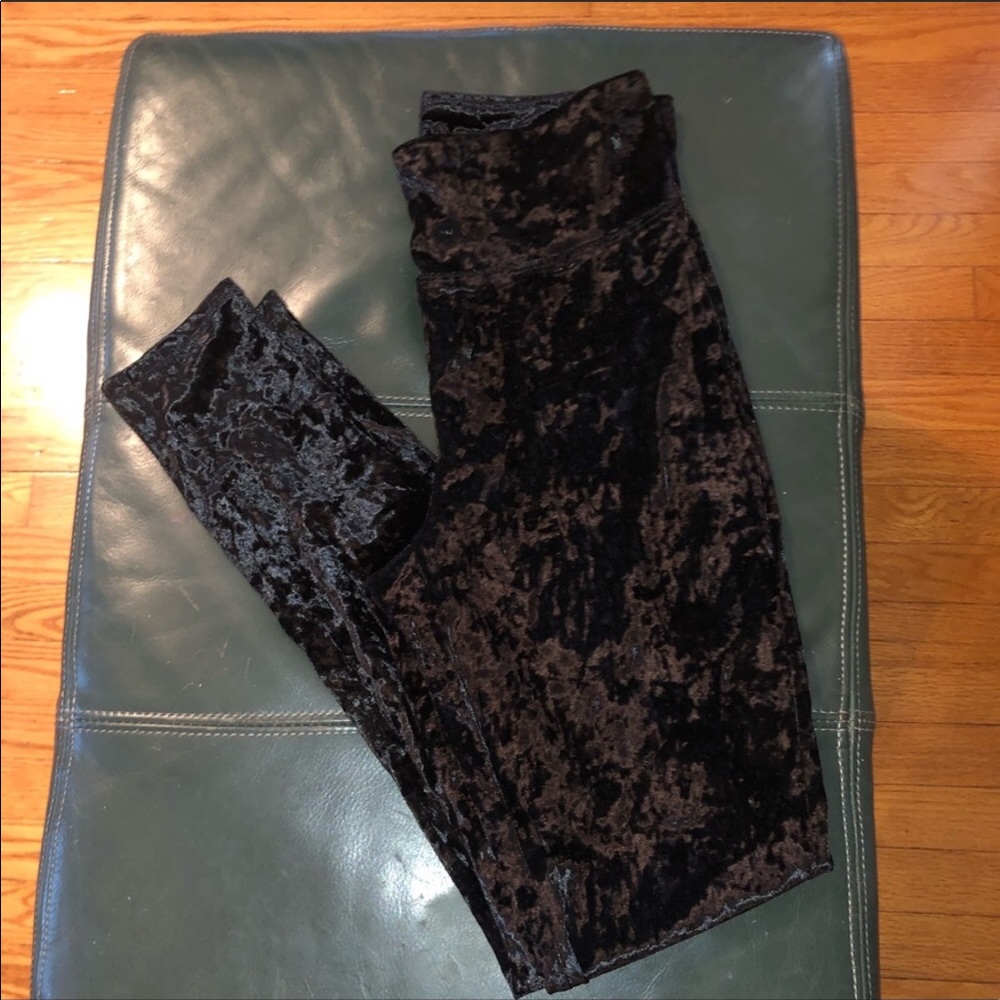 Two pairs of express black leggings